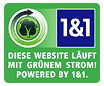 Website mit grünem Strom